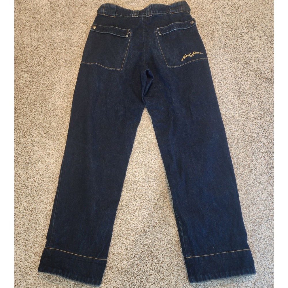Deadstock🔥Karl Kani Gold Label 34x36 Baggy Jeans🎧90's Hip-Hop Grail streetwear